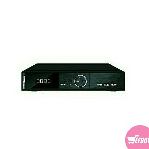 STAR-X Digital Video Broadcasting DVB T2 with Free to Air Decoder - Black