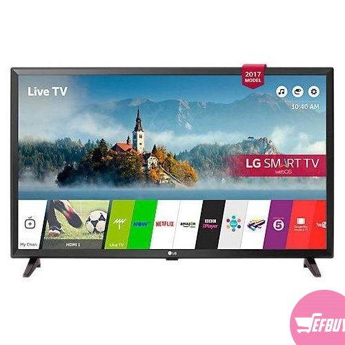 LG 32 Inch HD Smart Tv with Free to air Digital Receiver - Black