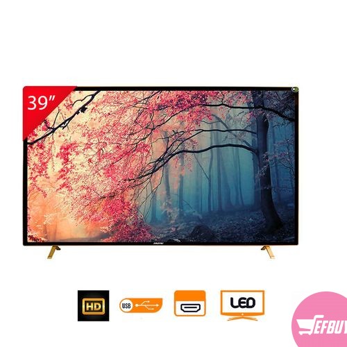 MeWe- 39 Inch HD Digital LED TV - Black