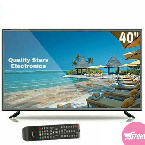 Smartec 40" Television with an Inbuilt Free to Air Digital Decorder - Black.