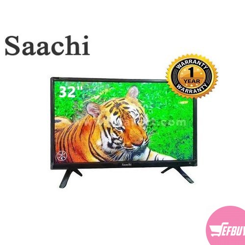 Saachi 32" HD Digital LED TV - Black