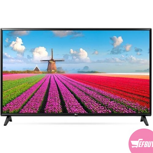 LG 43" Smart LED HD TV With HD Receiver - Black