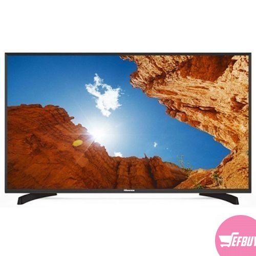 Hisense (2019) - 32", HD LED TV, In-Built Satellite & Digital Decoder - Black