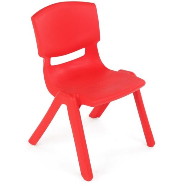 Kids Plastic Chair-Red.