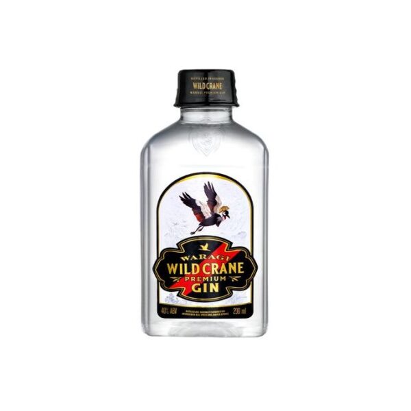 Wild Crane Premium Gin Waragi 200 ml Pet