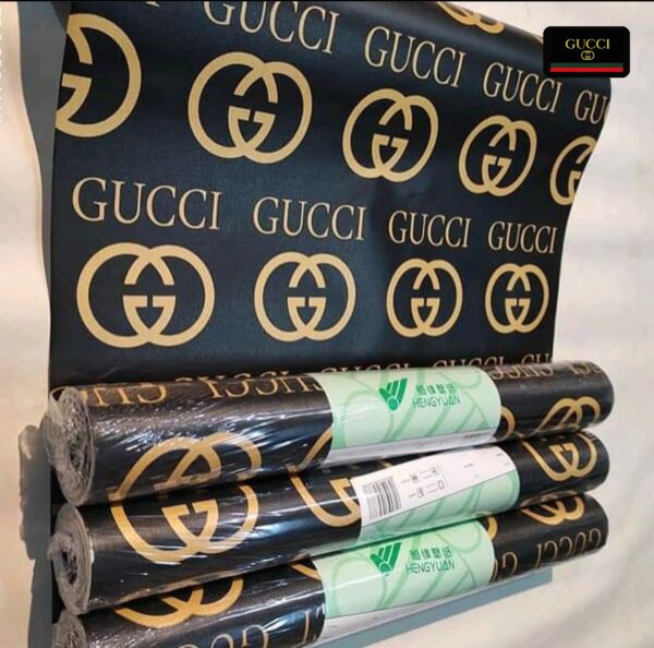 Gucci Wallpaper stick-on roll (Black)