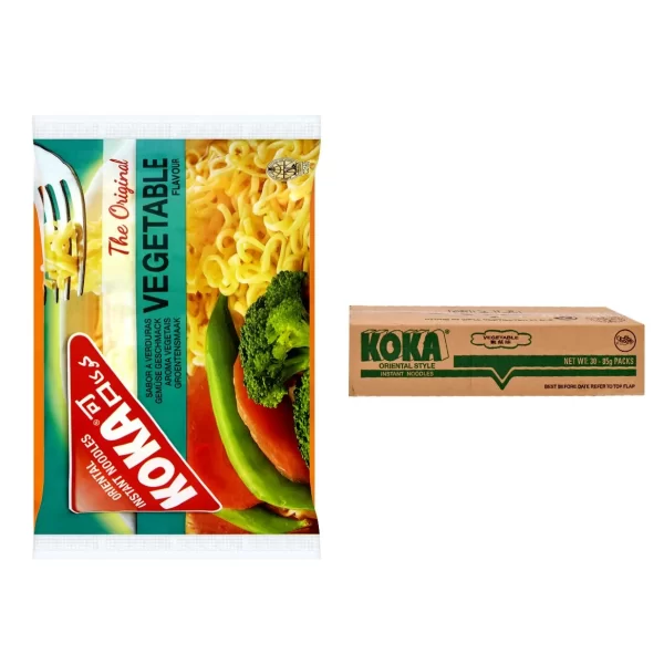 Koka Vegetable Flavour Noodles-3opcs(85g)