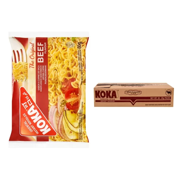 Koka Beef Flavour Instant Noodles-30 pcs(85g)