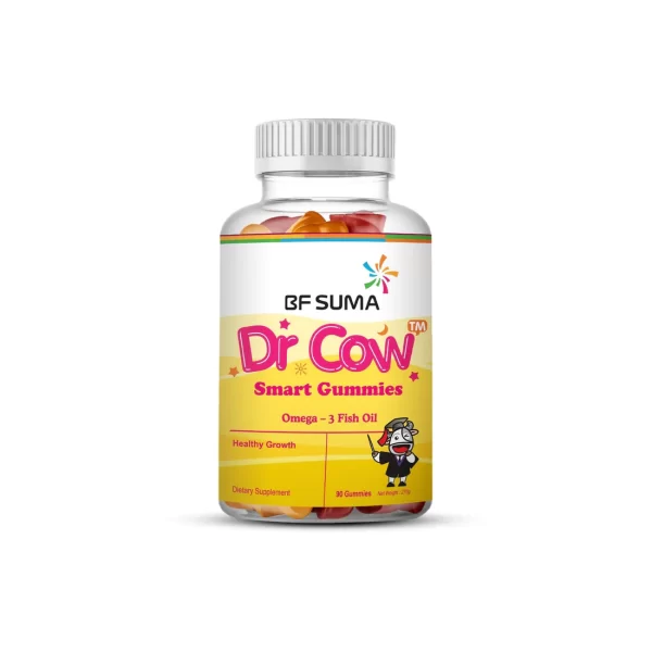 BF Suma Dr Cow Smart Gummies With Omega 3 Fish Oil