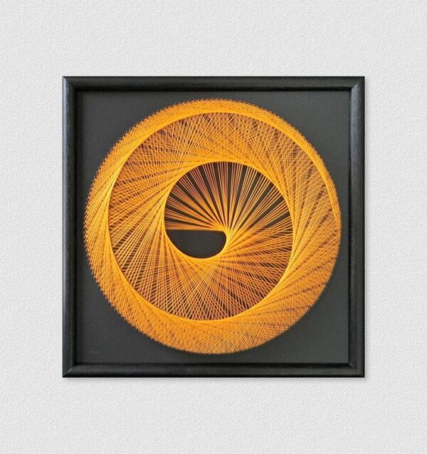 Sun parallax wall décor (Craft wall hanging)