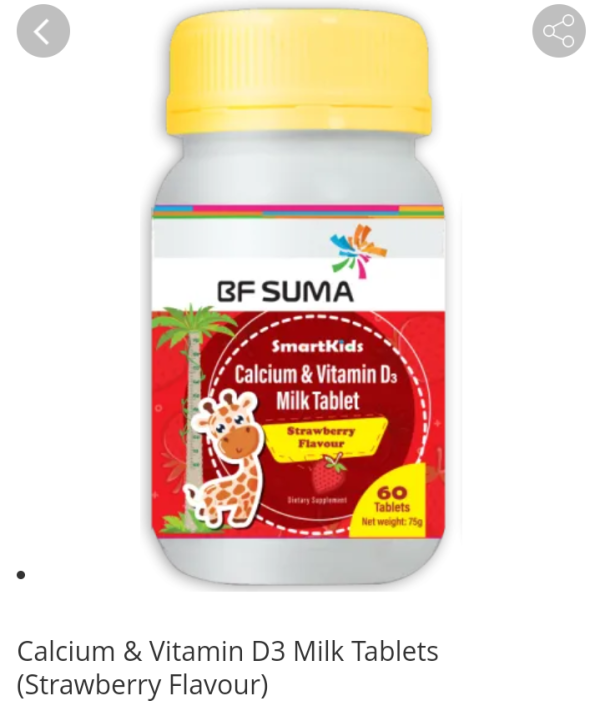 Calcium and Vitamin C Milk Tablets - Image 3