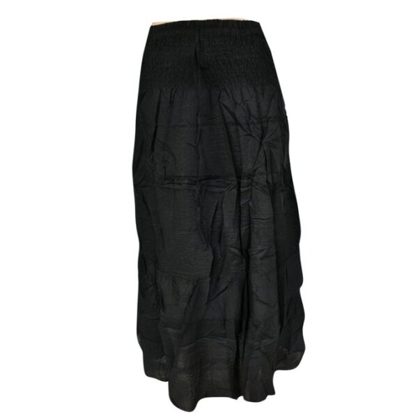 Caribbean Long Skirts - Black-Free size