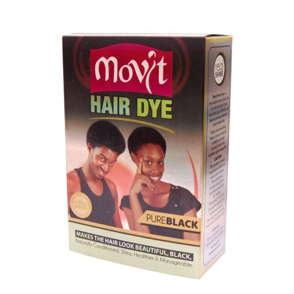 Movit Hair Dye Black-85 Ml