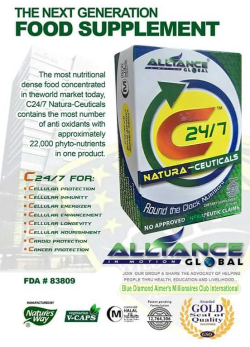 Alliance In Motion Global C24/7 Natura-ceuticals Anti-Ageing - Anti Cancer - Detoxification - Vitality Supplements - Image 2