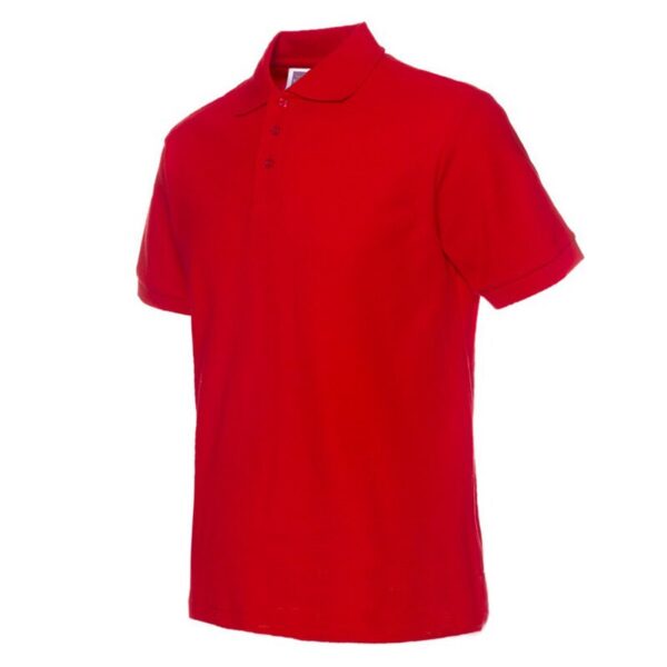 Cotton polo-t shirts with collar. - Image 2