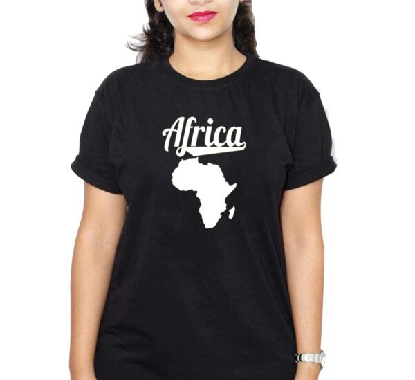 Africa Women’s T-Shirt – Black