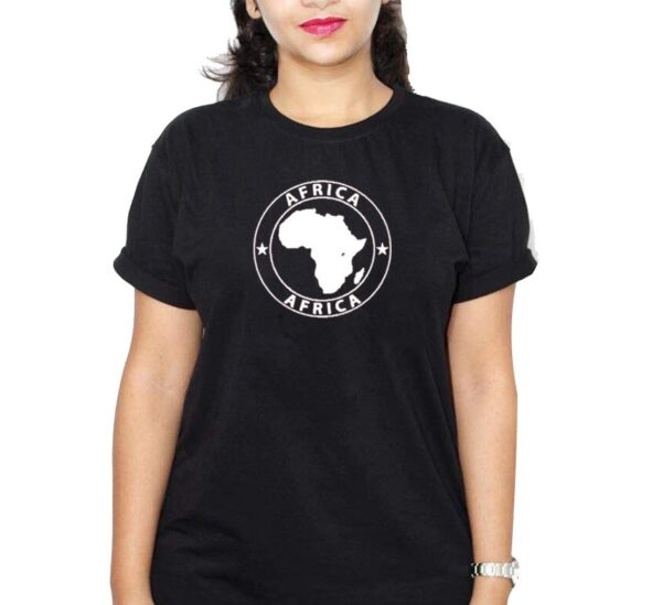 Africa Women’s T-Shirt – Black