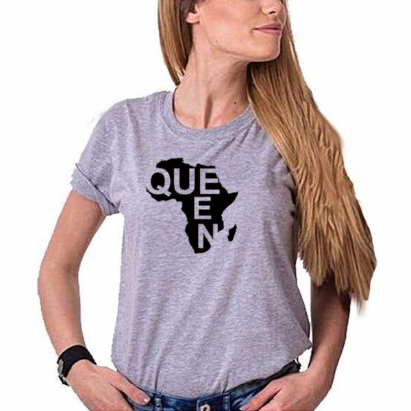 AFRICAN QUEEN Women’s T-Shirt – Grey