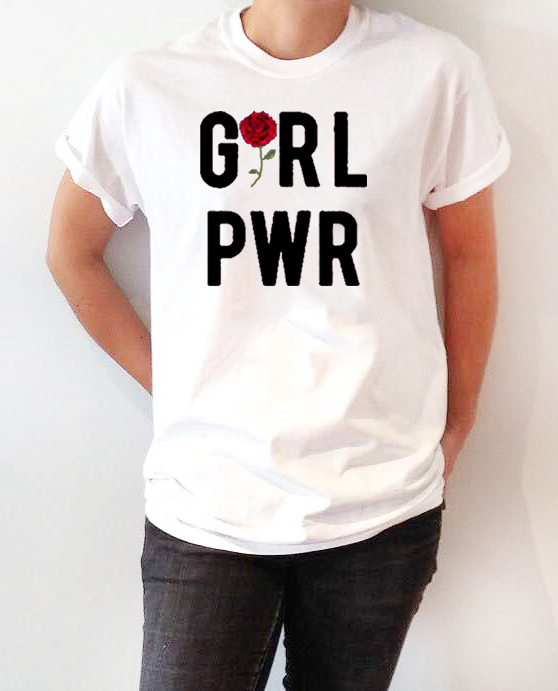 GIRL POWER Women’s T-Shirt – White