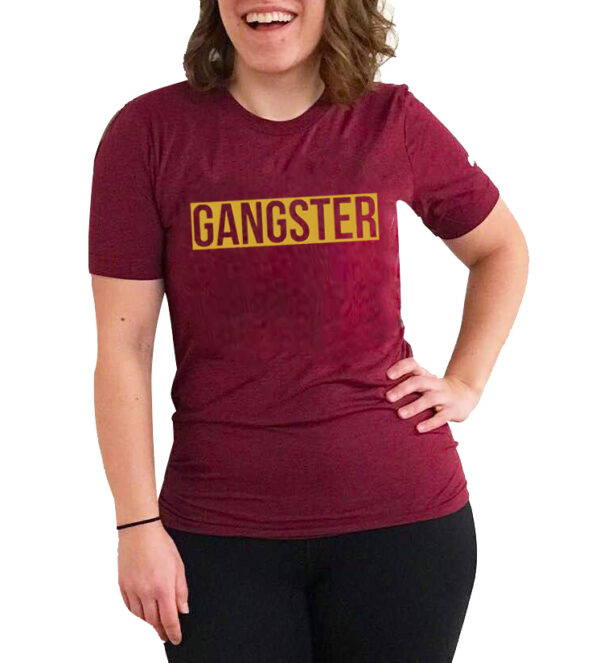 GANGSTER Women’s T-Shirt – Maroon