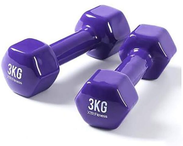 2 Pack (3kgs) Dumbbells Body Weight Lifting Home Workout.