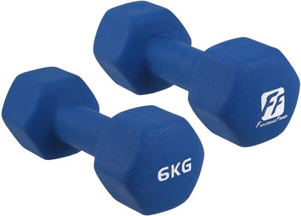 2 Pack (6kgs) Dumbbells Body Weight Lifting Home Workout.