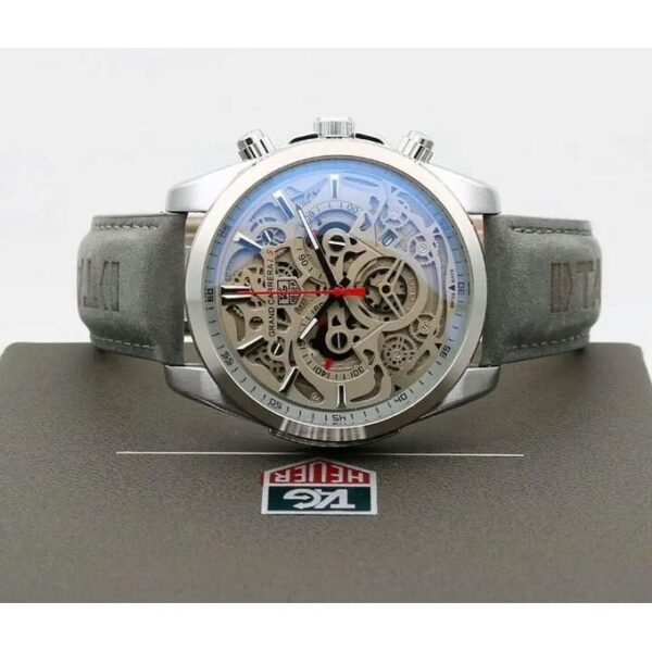 TAG Men's Grand Carrera Wrist Watch - Grey