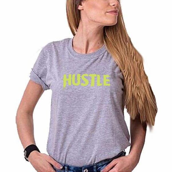 Hustle Women’s T-Shirt – Grey