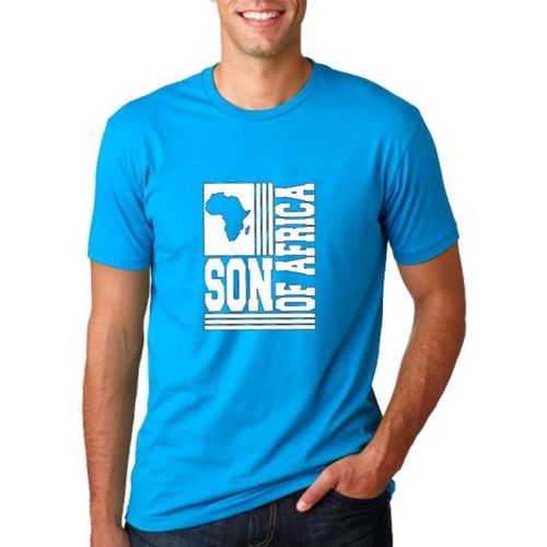 Son Of Africa Men's T-Shirt - Ocean Blue