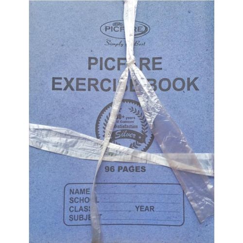 Picfare A Dozen Of 12 Exercise Books 96 Pages Blue.