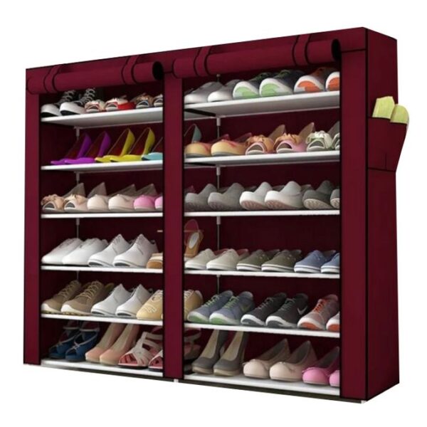 Portable Wardrobe - Maroon