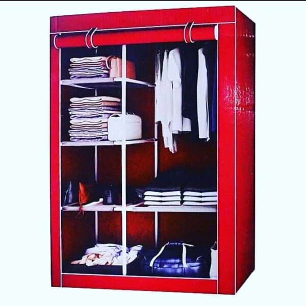 Portable Wardrobe - Red