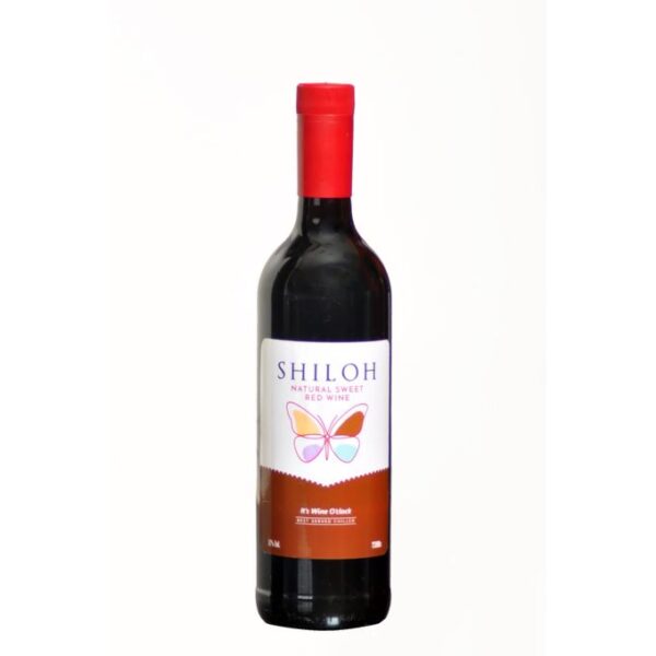 Shiloh Natural Sweet Red Wine 750ml