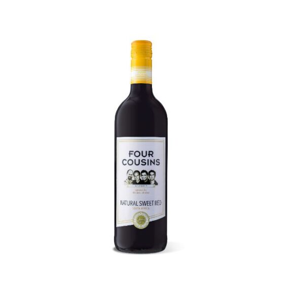 Four Cousins Natural Sweet Red Wine - 750ML