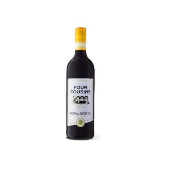 Four Cousins Natural Sweet Wine Red - 750ML