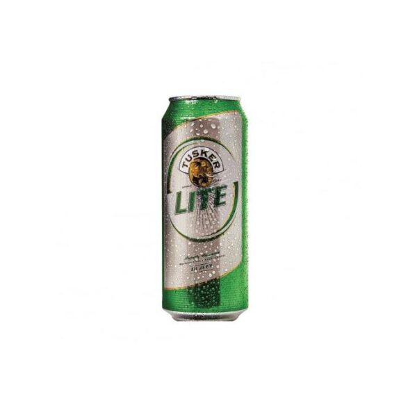 Tusker Lite Canned Beer - 500ml