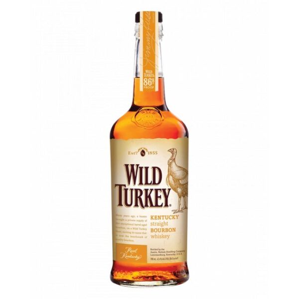 Wild Turkey Kentucky Straight Bourbon Whiskey 700ml