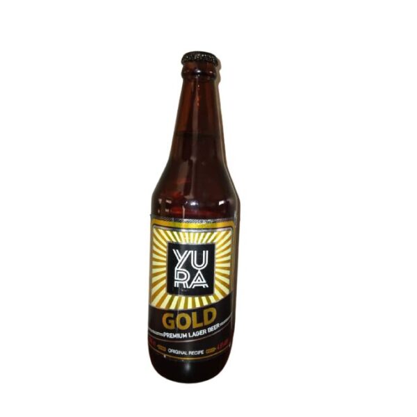 YURA BEER Gold Premium Lager- 500ml