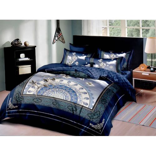 4PCS Duvet Cover Cotton Bedding Set Without Inner Quilt- Multicolour 6x6