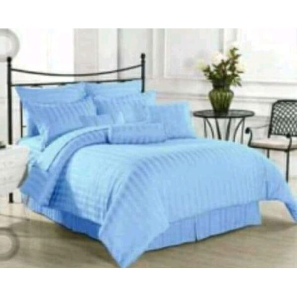 6*6 Egyptian Duvet Covers 1Bedsheet & 2 Pillowcases - Blue