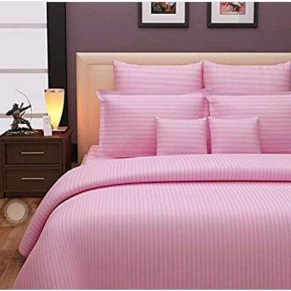 6*6 Egyptian Duvet Cover 1Bedsheet & 2 Pillowcases - Pink