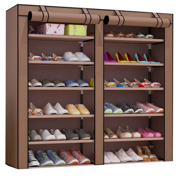 Portable Wardrobe - Brown