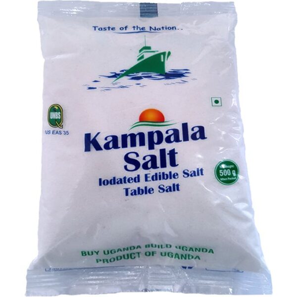 Kampala Salt Iodated Edible Table Salt - 500gm