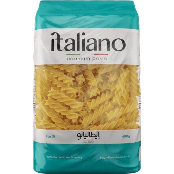 Italiano Pasta Italiano Fusilli -400 gms