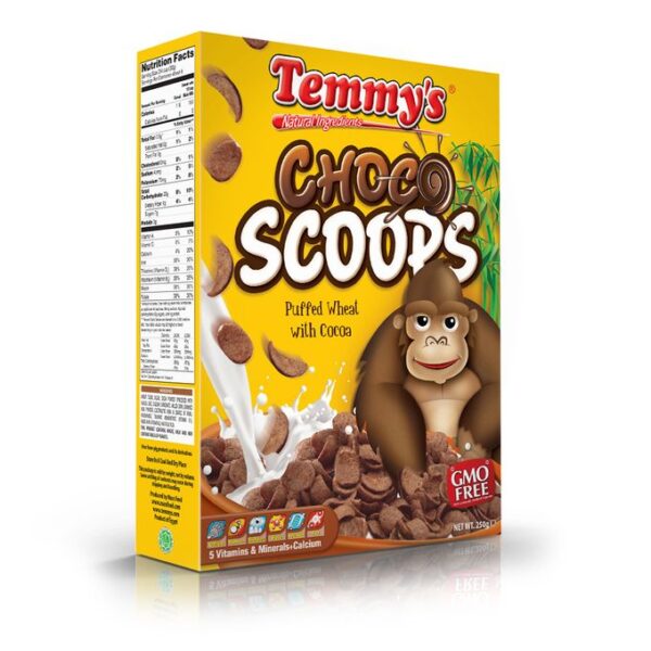 Temmys Choco Scoops-250 grammes