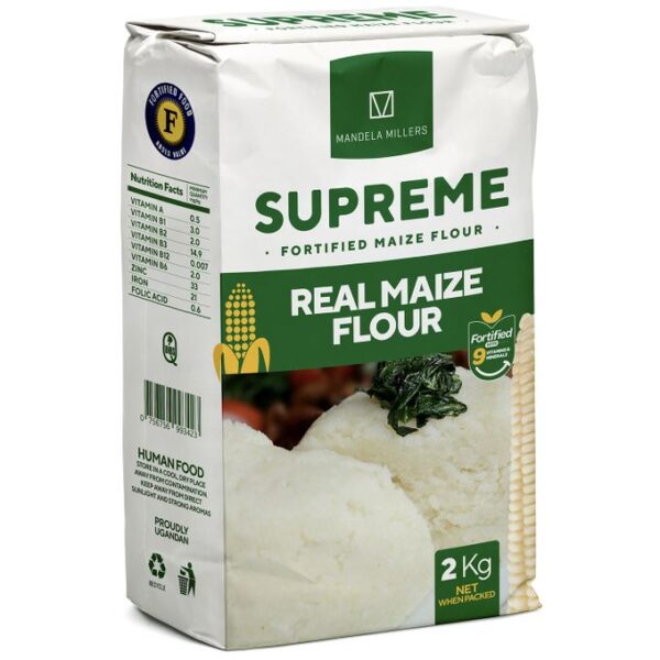 Supreme Flour Real Maize Flour - 2Kg