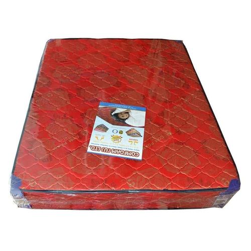 5x6x12 ComFoam Mattress Quoted Deluxe Red/Maroon