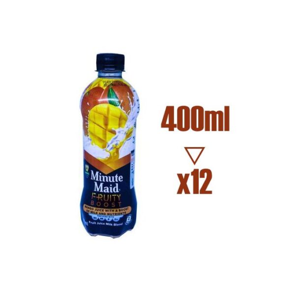 Minute Maid Minute Maid Fruity Boost Mango 400ML Carton 12 Pcs