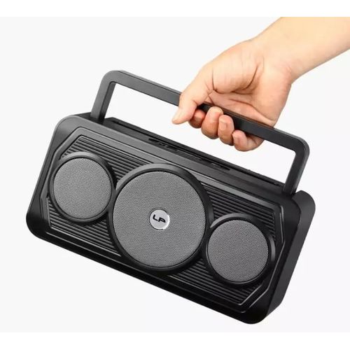 PartyBass bluetooth speaker with in-built FM Radio.