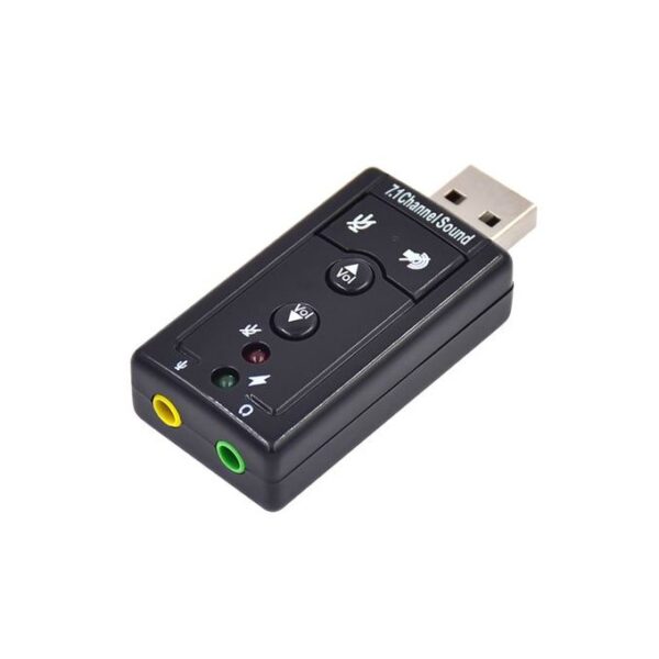 USB External Stereo Sound Adapter USB 7.1 Channel Sound